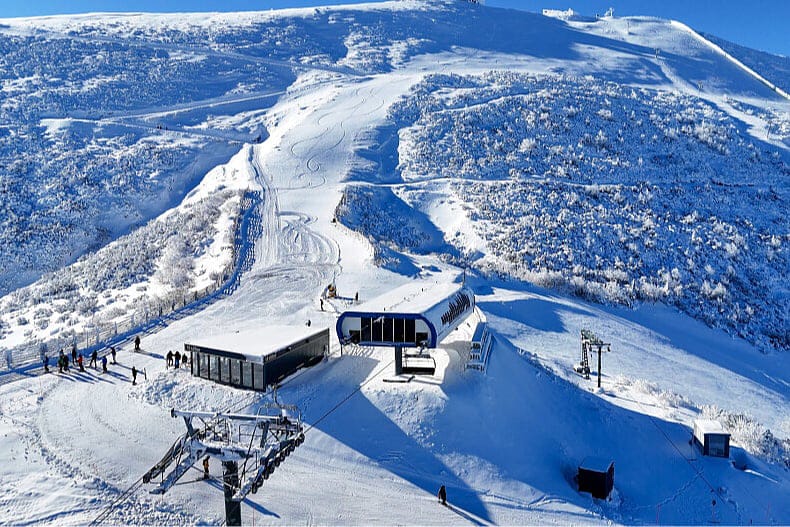 Babin Do – the main slope on Bjelašnica